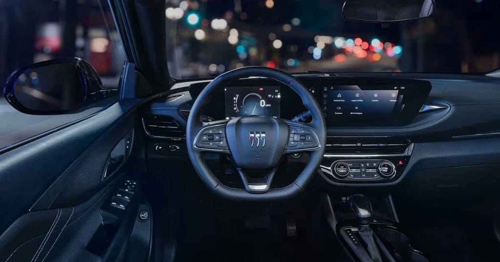 2026 buick envista infotainment display
