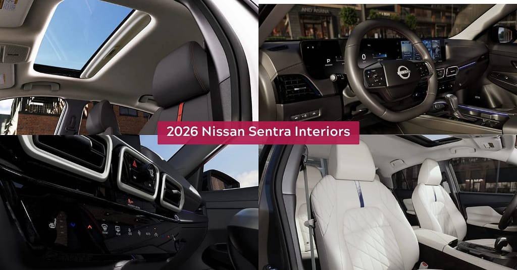 2026 nissan sentra interior