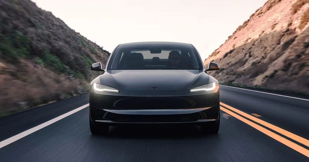 2026 tesla model 3 black