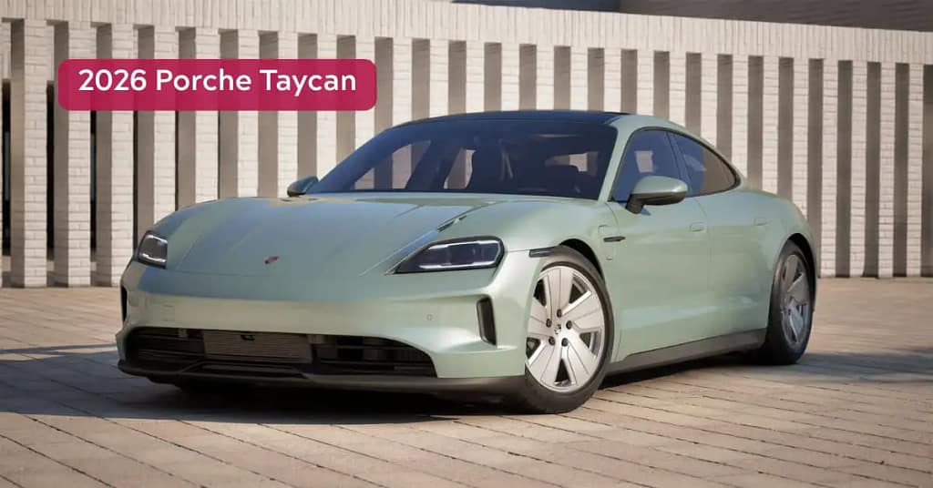 2026 porche taycan