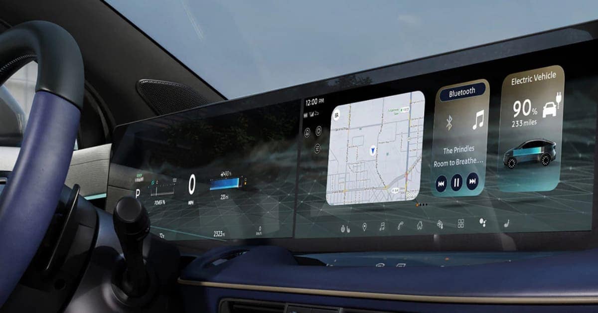 2026 nissan leaf touchscreen
