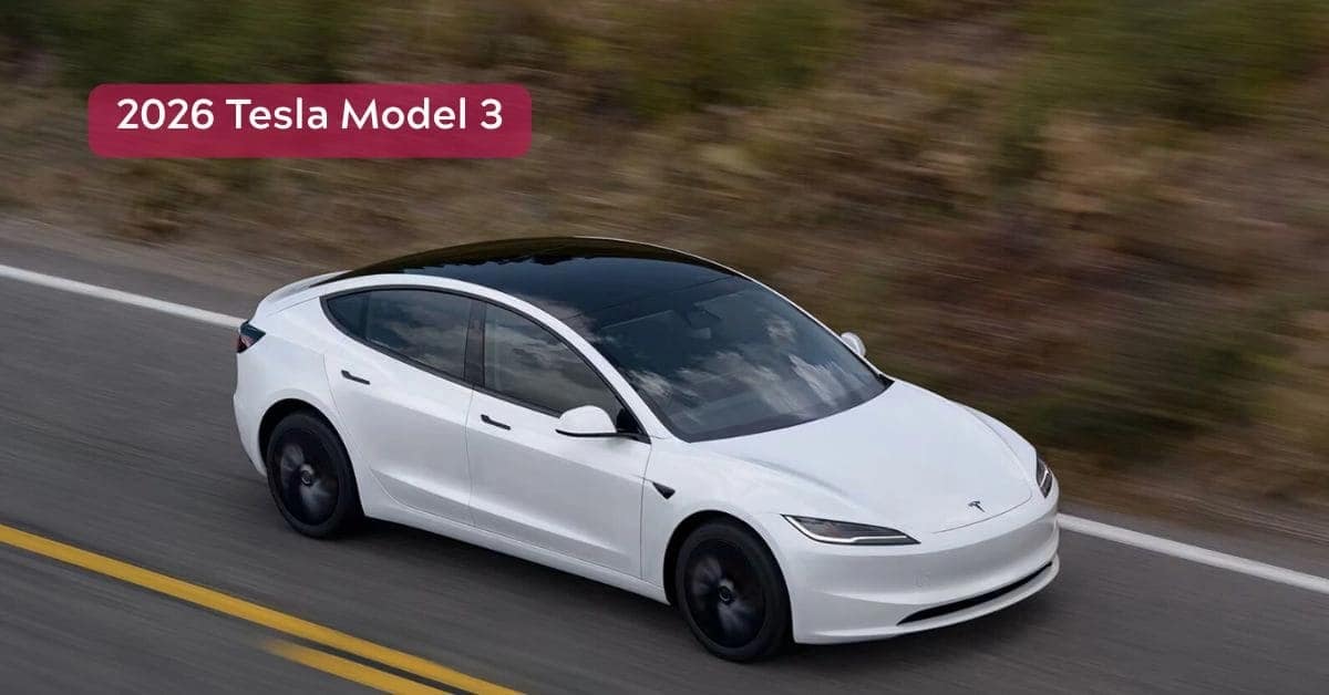 2026 tesla model 3